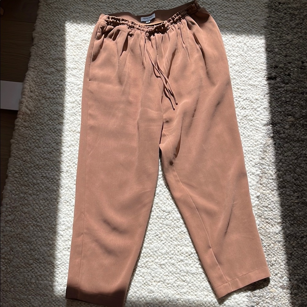 Petite Studio Tan Pants
